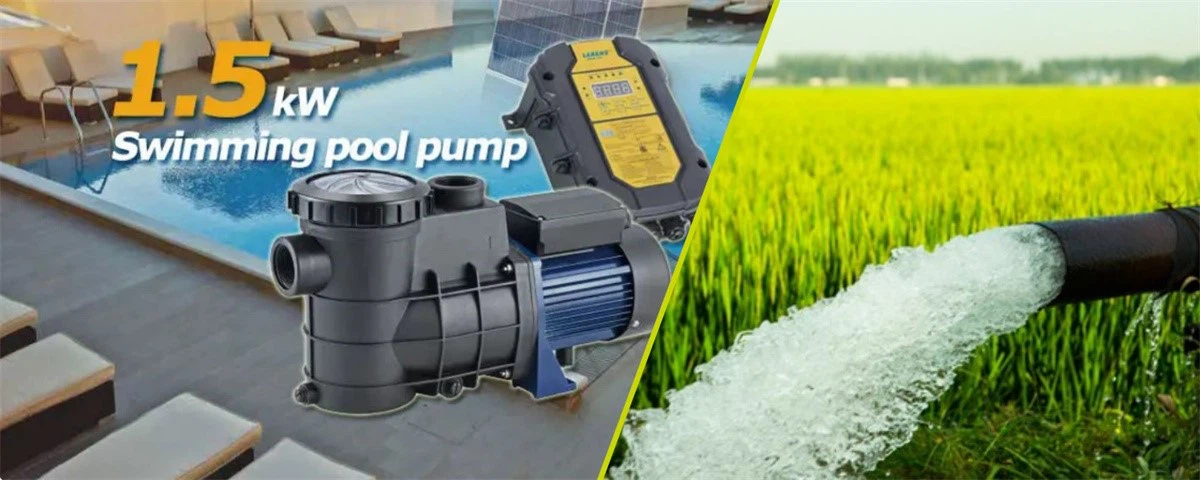 surface pump for irrigation and swimming pool